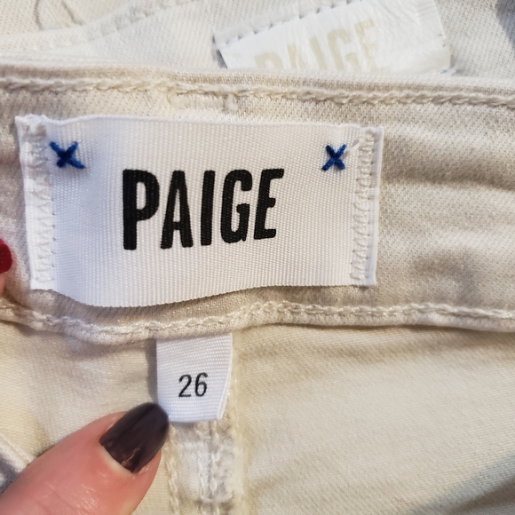 Paige Hoxton Slim Raw Hem size 26 - Picture 7 of 9